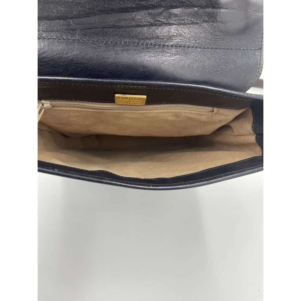 OROTON Messenger‎ Bag Crossbody Brown Leather Shoulder Hobo Logo Purse Handbag